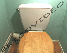 Lorsque vous constatez une fuite entre le
réservoir et la cuvette des WC, c'est que le
joint assurant l'étanchéité est détérioré.