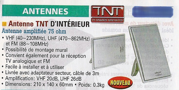  Le forum de la TNT • Antenne FM intérieure : le bon